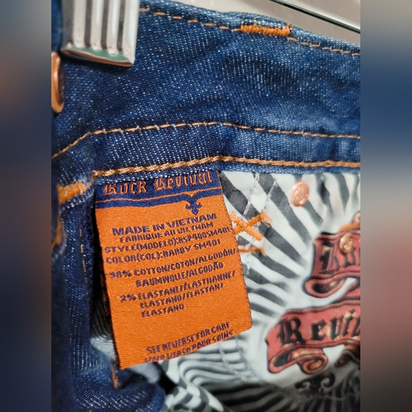 Rock Revival Barby Mid-Rise Skinny Jeans - Picture 5 of 5